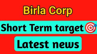 Birla Corp share  birla corp share latest news  birla corporation share analysis [upl. by Herby]