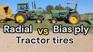 Radial vs Bias ply tractor tires  I picked wrong [upl. by Ireva]