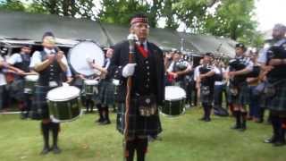 Banda de gaitas del Batallón de San Patricio en Embamex Irlanda [upl. by Farrish]