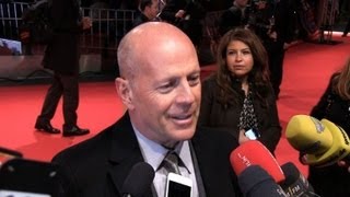 Bruce Willis bei DeutschlandPremiere von quotStirb langsam 5quot [upl. by Aiselad585]