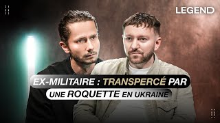 EX MILITAIRE  TRANSPERCÉ PAR UNE ROQUETTE EN UKRAINE IL SURVIT PAR MIRACLE ET RACONTE SES MISSIONS [upl. by Novehs399]