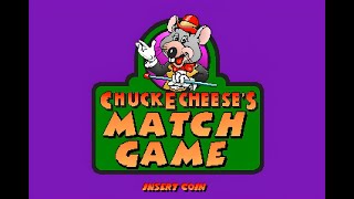 Chuck E Cheese Memory Match 1993 gameplay with link [upl. by Stargell]