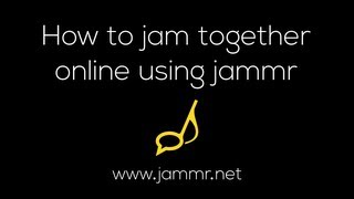 How to jam together online using jammr [upl. by Ludovico]