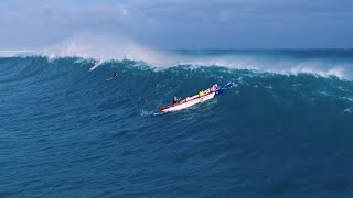 Biggest swell hits Waikiki in 30 years Ocean Paddler TV Canoe Surfing champs at Castles [upl. by Elspet]