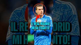 Il Real Madrid ha tradito Lunin😢💔 calcio [upl. by Lefton]