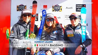 Womens Downhill 2  Highlights  Crans Montana SUI  2024 [upl. by Nyliret]