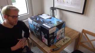 Siemens VSQ5X1230 Bodenstaubsauger Q50  unboxing [upl. by Ama572]