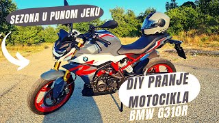 DIY Pravilno pranje Motora  Skutera  Motocikla  BMW G310R [upl. by Dorman]