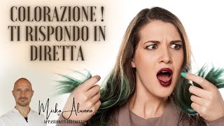 Colorare i capelli Rispondo alle tue domande In DIRETTA 🤩 [upl. by Atnoled]