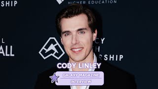 Cody Linley Interview at Legacy Ball  Galaxy Magazine [upl. by Enohs]