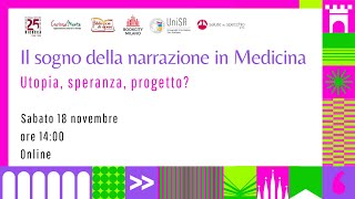 Il sogno della narrazione in Medicina utopia speranza progetto [upl. by Cain]