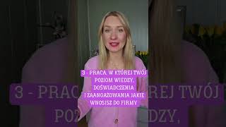 3 cechy idealnej pracy❗️zajrzyj na👆youtubeshortsshortsshortvideovideoviralvideoyoutubedcfyp [upl. by Nnywg]