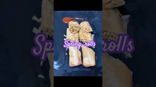 Spring rolls recipe  food recipe indochinesefood yummy shots viralshort neha [upl. by Astor]