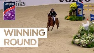 Again Henrik von Eckermann rocks the Swedish home crowd  Longines FEI World Cup™ Jumping [upl. by Dnalhsa424]