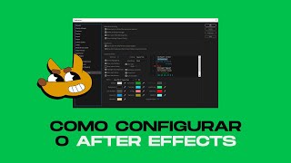 🟢 Como CONFIGURAR o AFTER EFFECTS Em 4 minutos  BRAZU [upl. by Ahsitram]