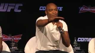 Anderson Silva Press Conference Highlights [upl. by Falda497]