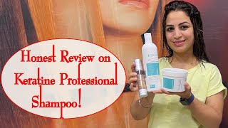 Honest Review on Keratine Professional Shampoo  The Zest By Nausheen Chopra [upl. by Ardekal938]