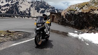 BMW R1250 Reschen Stelvio Gavia Umbrail Mortirolo [upl. by Ervine]