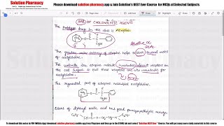 Class 41 Structure Activity Relationship SAR of Cholinolytic Agents Medicinal Chemistry 01 [upl. by Scherman189]