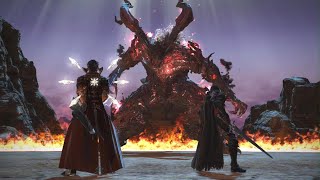 FFXIV x FFXVI Ifrit Battle [upl. by Greiner]