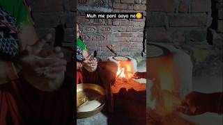 Desi khana 😋🥰🥴viralvideo food shortvideo indianfood trending villagefood [upl. by Tesler]