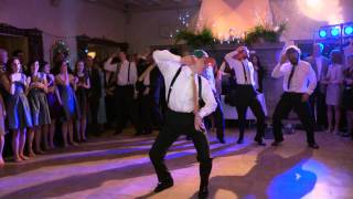 Brians Surprise Justin Bieber Wedding Dance for Emily [upl. by Amirak968]