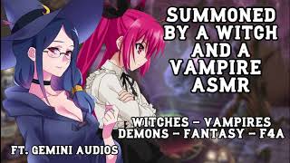 ASMR Roleplay Summoned by a Witch and a Vampire ftGemini Audios ♊️🎙F4A [upl. by Ynnek19]