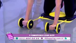 DSHOPPING 5 FONKSİYONLU SPOR ALETİ [upl. by Htrahddis]