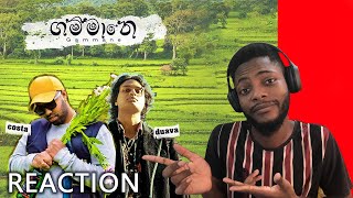 Costa x Duava  Gammane Official Music Video  Reaction [upl. by Lleruj]