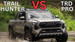 Trailhunter VS TRD Pro This Detailed Comparison May SURPRISE YOU [upl. by Ravaj]