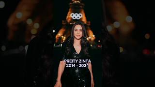 PREITY ZINTA  2014  2024  shorts preityzinta [upl. by Levinson]