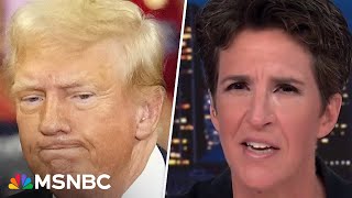 Where did the cash go Maddow looks for clues in new report about Trump Egypt and 10 million [upl. by Colley]