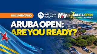 ARUBA OPEN ARE YOU READY  A PÉROLA DO CARIBE E A PAIXÃO PELO BEACH TENNIS [upl. by Prince]