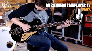 No TalkingJust Tones  Duesenberg Starplayer TV Black [upl. by Diann25]