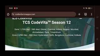 TCS CodeVita Season 12 exam date announced 😱 [upl. by Inalem593]