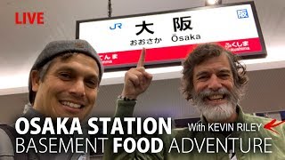 Osaka Station Food Basement Adventure [upl. by Auqinahs607]