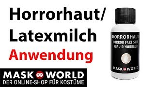 Latexmilch richtig anwenden how to sfx Anleitung [upl. by Anihpesoj76]