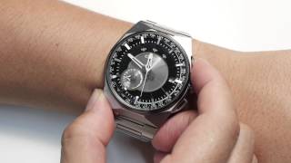 CITIZEN EcoDrive SATELLITE WAVE F100 Light Level Indicator [upl. by Artair95]