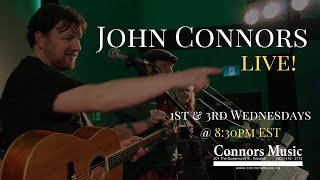 John Connors Live NEW Black Mountain Tagua Flatpick [upl. by Ocana747]