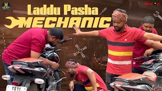 Laddu Pasha Mechanic  Abdul Razzak  Mechanic Shop  Repair  Golden Hyderabadiz  comedy [upl. by Eniamraj851]