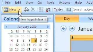 Microsoft Outlook 2007  Utilizing Calendar [upl. by Nicholas237]