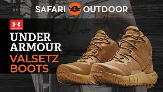 Under Armour Valsetz Boots now at Safari Outdoor® [upl. by Korff419]