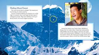 Journeys Lesson 25 Read Aloud for Third Grade Mountains Surviving on Mt Everest [upl. by Ahsieker]