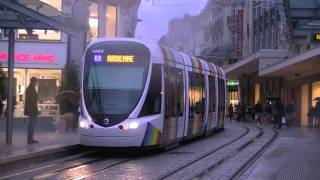 【HD】Tramway dAngers  Le tramway Arc en ciel [upl. by Icyac]