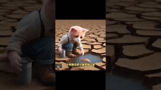 cat and fish friendship 🤩viralvideo cat fishing shorts [upl. by Harikahs]