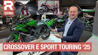 EICMA 2024 le migliori Sport Touring e Crossover del 2025 [upl. by Cairistiona]