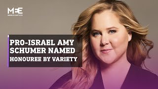 ProIsrael Amy Schumer named honouree by Variety Magazine [upl. by Silvano]