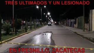 Madrugada violenta en Fresnillo Zacatecas [upl. by Ennairda]