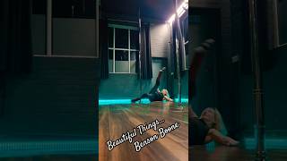 Pole Dance Practice 💃 🎶 bensonboone beautifulthings dance fitness dancevideo fun practice [upl. by Davide536]