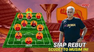 SKUAD GIALLOROSI MUSIM INI 🔥 MOURINHO OPTIMIS SIAP REBUT SCUDETTO MUSIM INI 🔥 [upl. by Noirret]